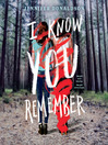Cover image for I Know You Remember
